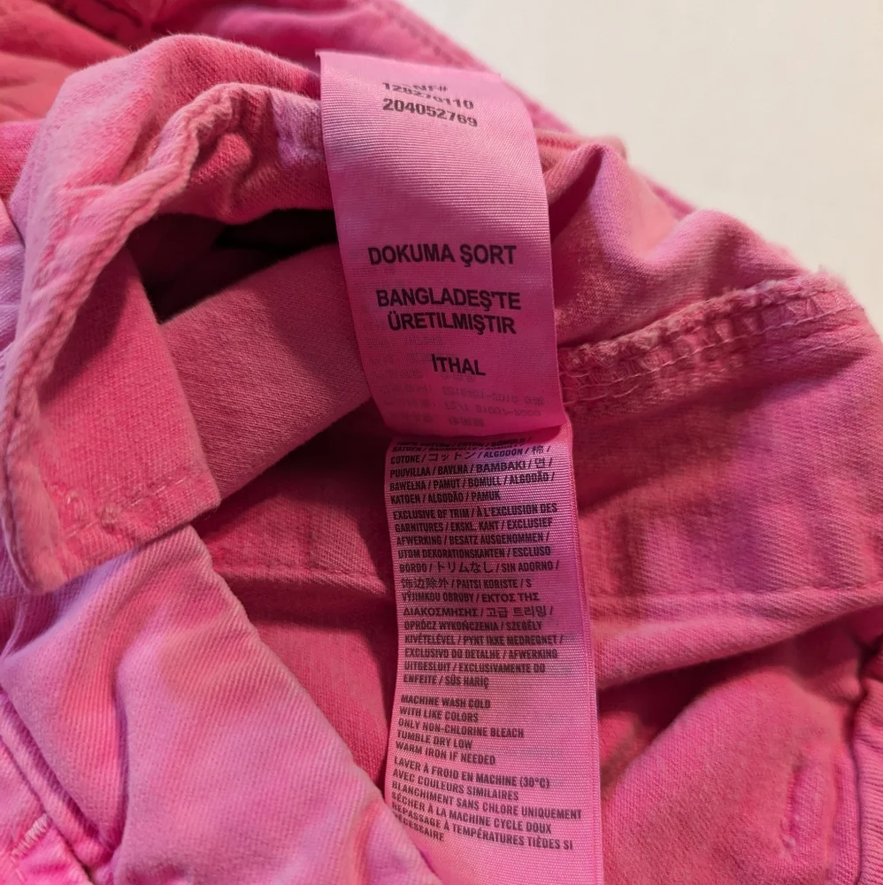 Abercrombie & Fitch Men's Button Fly Neon Pink Shorts, Size 33
